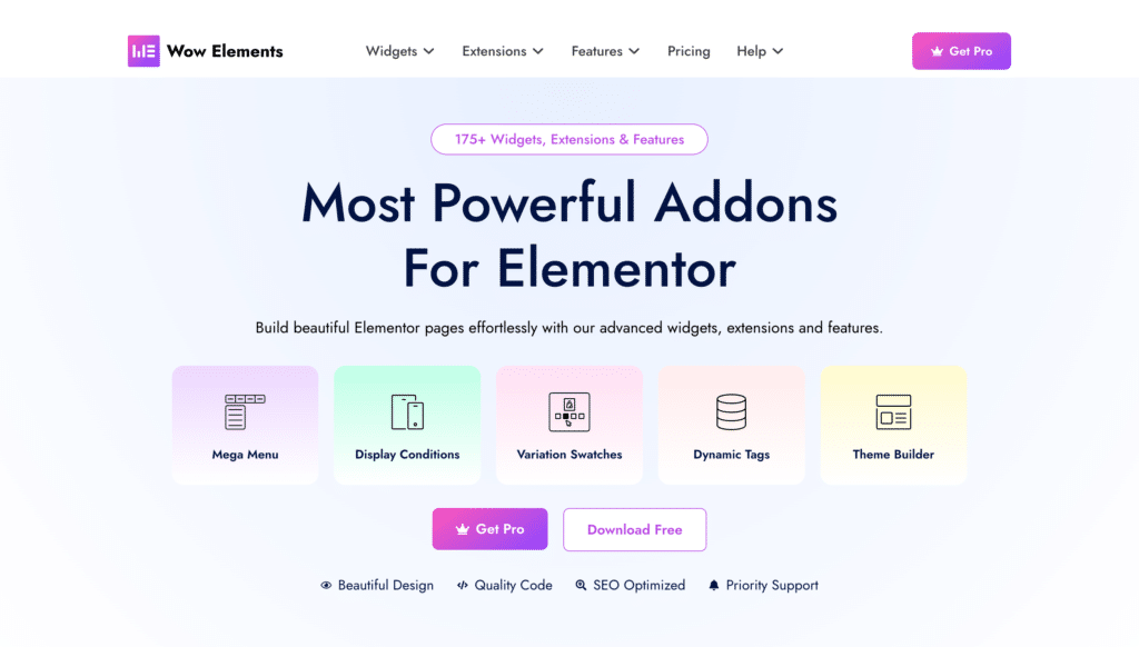Elementor Addons, Templates & WooCommerce Widgets | Wow Elements