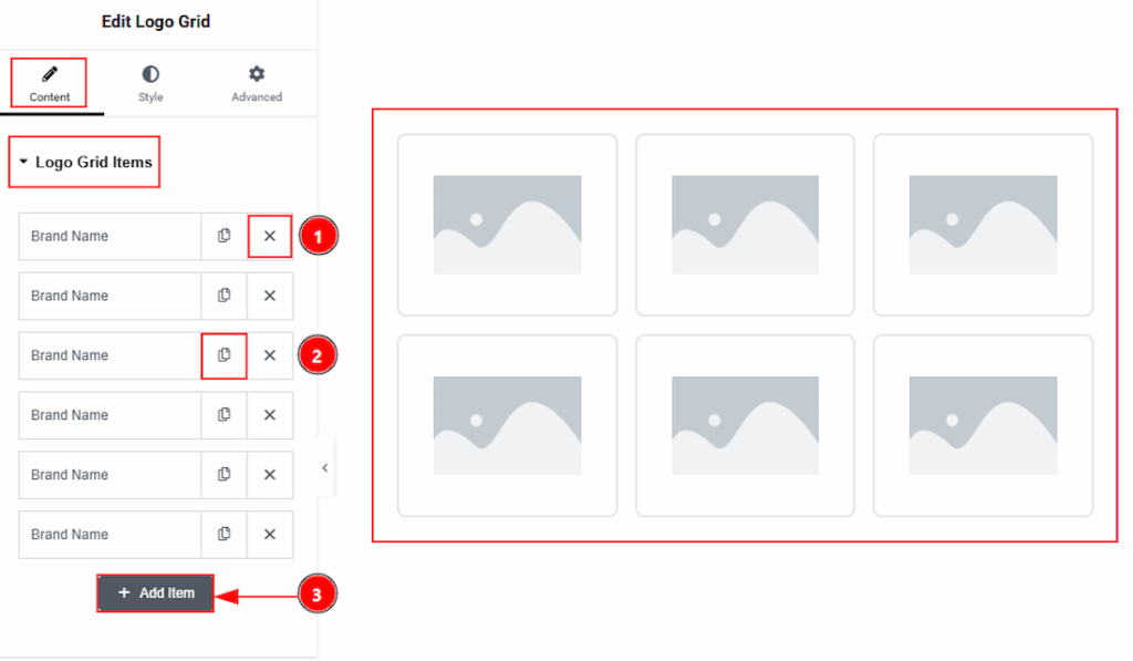 Content - Logo Grid Items 01