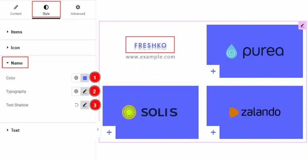 Brand Grid - Name