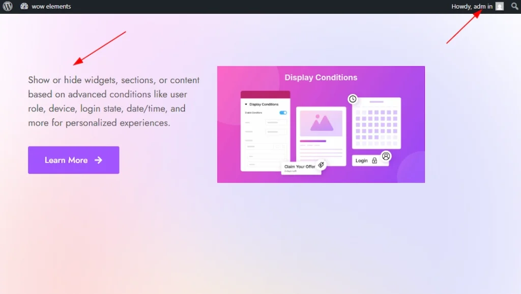User Condition Example 03