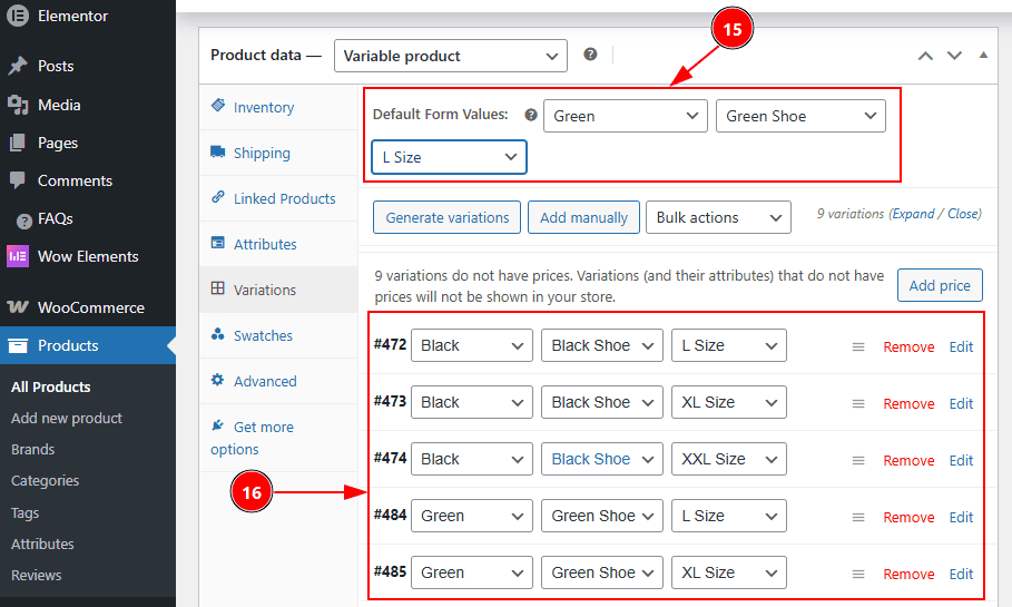 Add Variation Swatches To Product 08