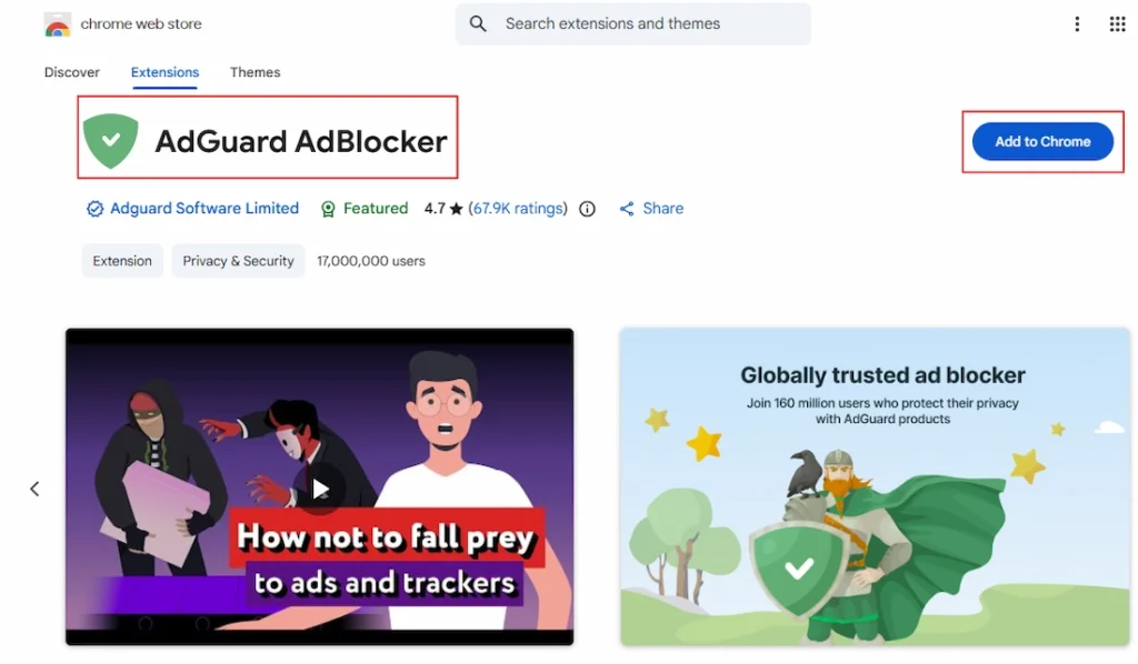 Setting Up The AdBlock Detector Extension of Browser 01