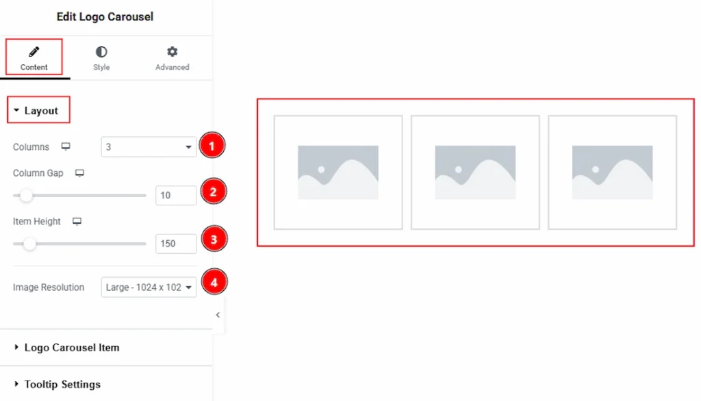 Content - Layout
