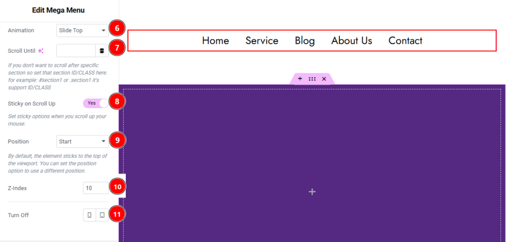 Configuring the Sticky Extension 02
