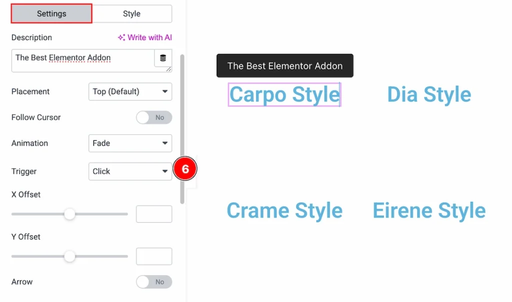 Configuring the Tooltip Extension 02