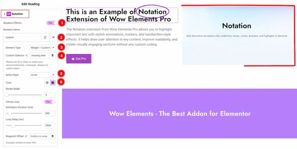 Use Notation with Custom Selector 02