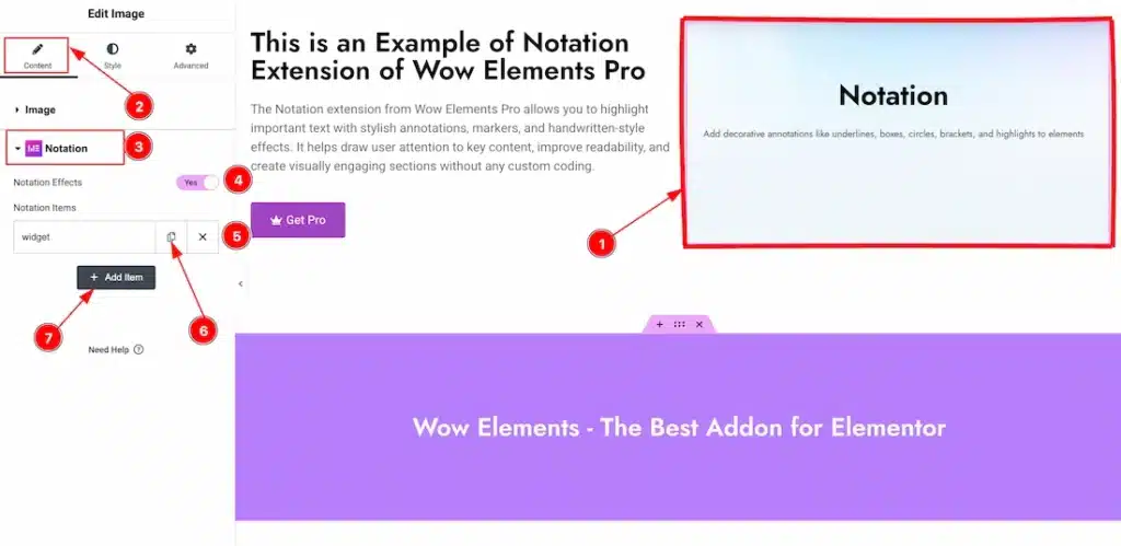 Use Notation with widgets 01