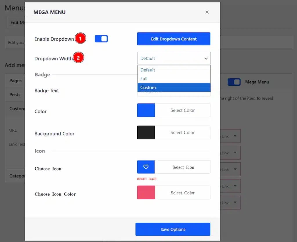 How to Create The Mega Menu 03