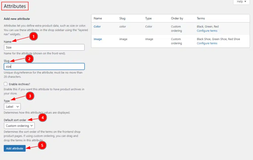 Label Attributes 01