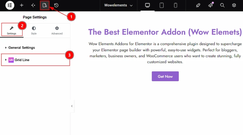 Where To Find The Grid Line Extension