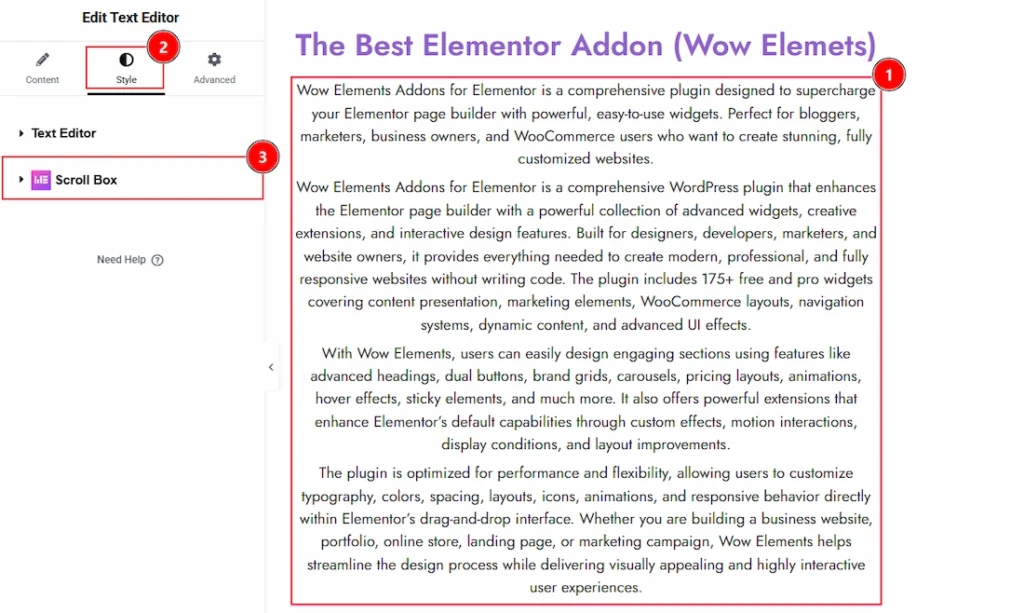 Where To Find Scroll Box Extension