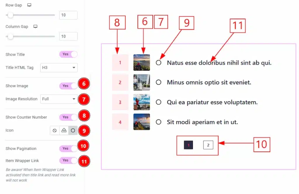 Content Tab - Layout Section 02