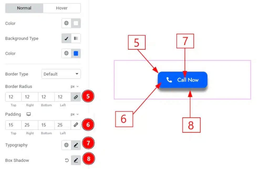 How to use the Call For Price widget by Wow Elements Pro - Style Tab Overview - Call For Price Section 02