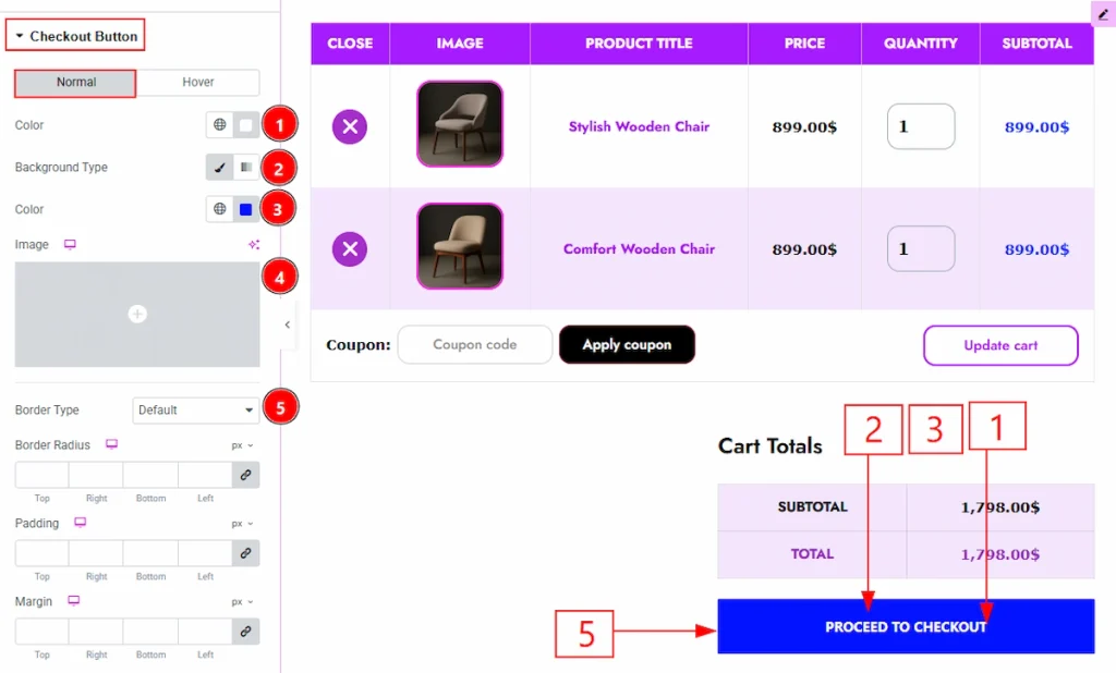 Checkout Button Section - normal 01
