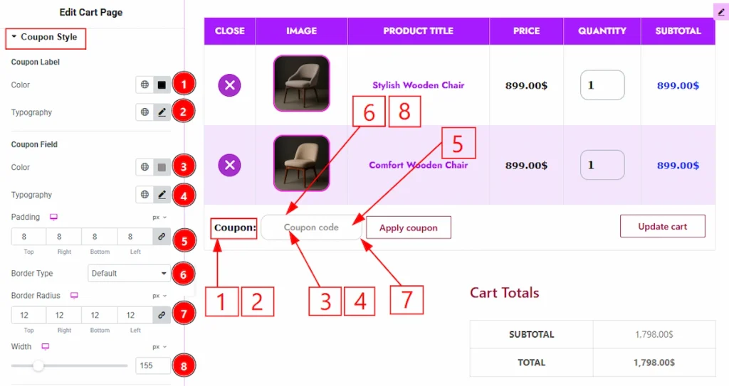 Coupon Style Section 01
