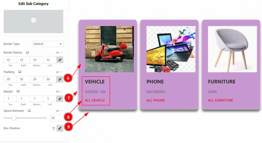 Style Tab Overview - Items Section 02