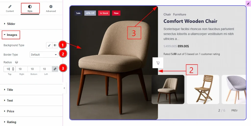 Images Section
