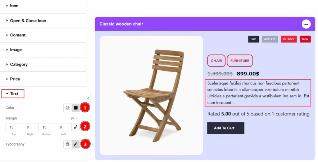 Text Section